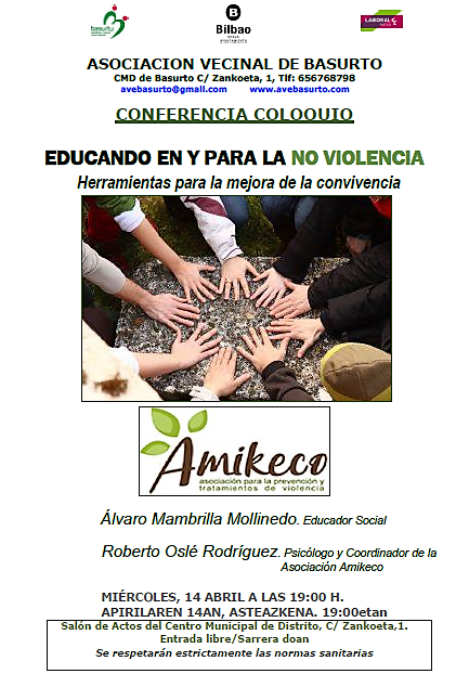 charla coloquio no violencia