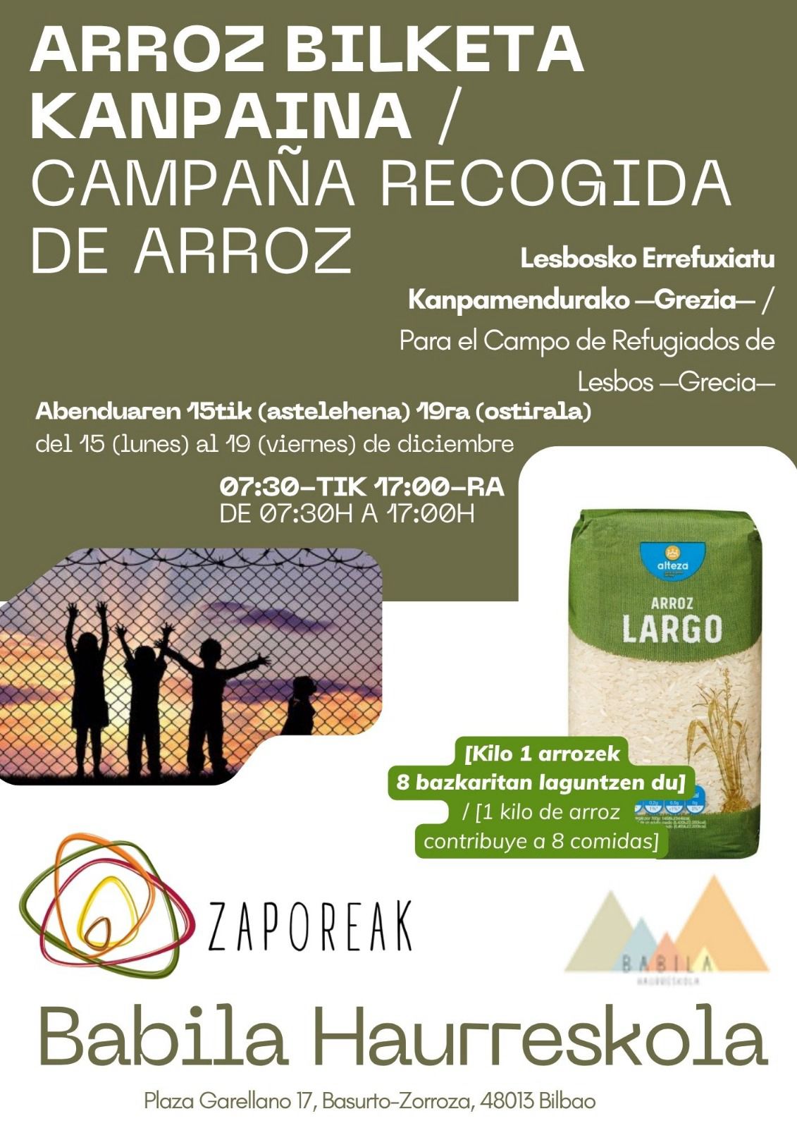 campaña de arroz