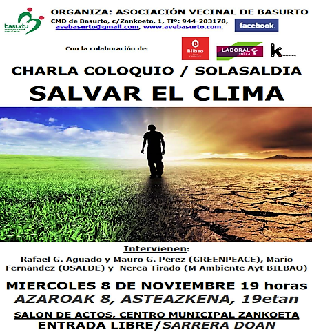 cartel cambio climático cartel cambio climático